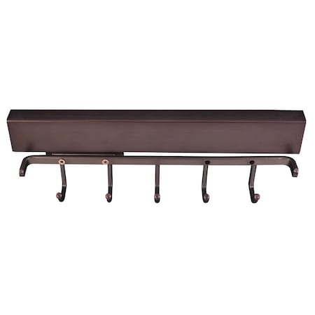 Hardware Resources Brushed Oil Rubbed Bronze 12" Sliding Belt Rack 295B-DBAC